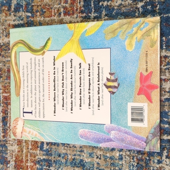 Annabelle Donati I Wonder Why Fish Don't Drown Hardback Book 1992 - Picture 2 of 6